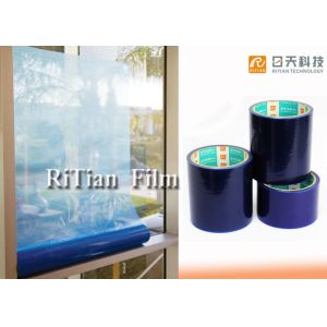 China Anti Scratch Window Glass Protection Film PE Material Abrasion Resistant wholesale