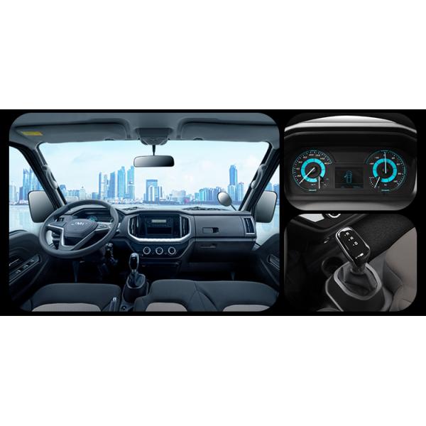 2024 JMC Truck Cabin Isuzu Cargo Truck 10 Ton Food Delivery Two-wheeled Electric Vehicle Seats 5 Door 2 Seater Truck