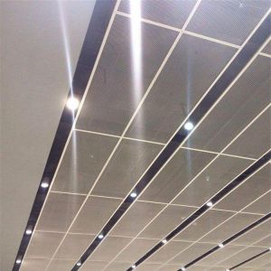 China Aluminum Welded Mesh Ceiling Panel 3mm Thick Waterproof Light Weight wholesale
