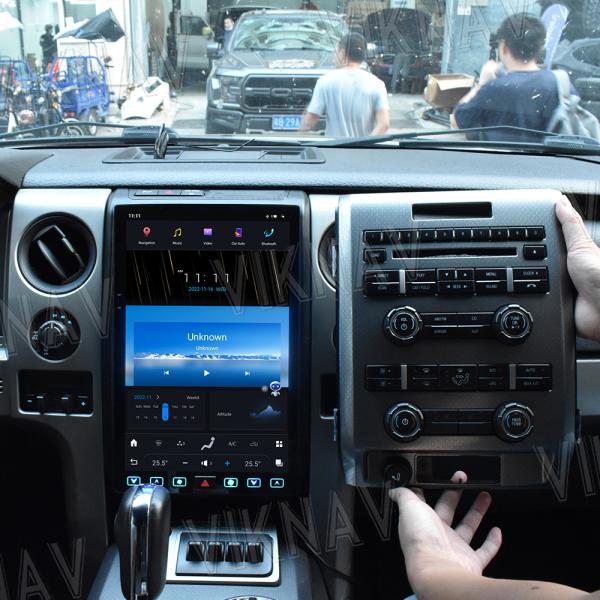 Android 13 Car Multimedia Player Radio For Ford Raptor F150 09-12 8+128G Head Unit Touch Screen Carplay