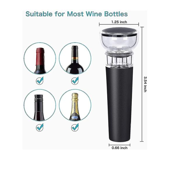 Leakproof Vacuum Wine Stopper Vacuum Wine Saver For Keep Wine Fresh
