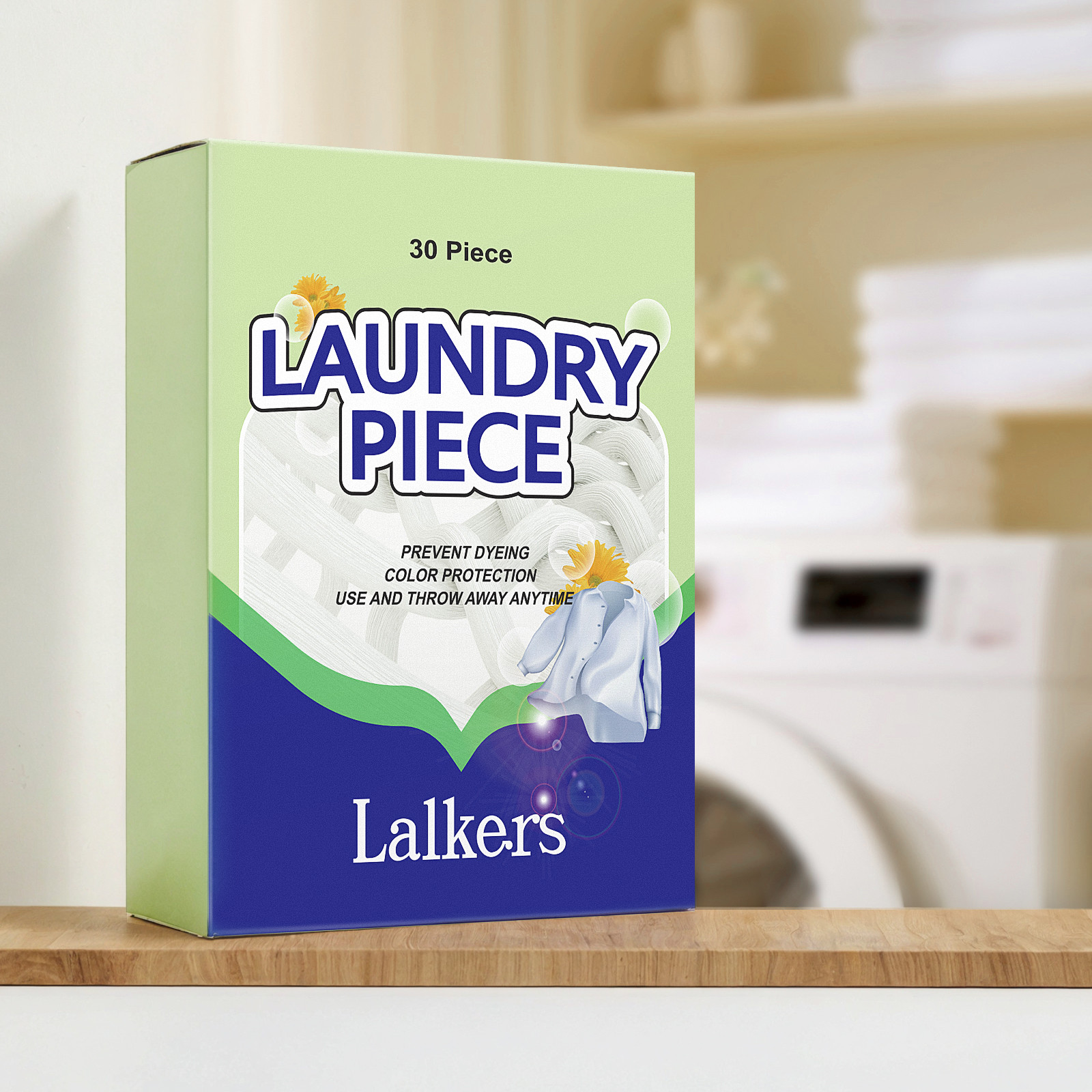 China Eco Friendly Laundry Detergent Sheets Custom Packing Dissolvable Detergent Sheets wholesale