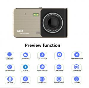 China 1080P DVR Recorder Motion Sensor Dash Cam With Reverse Camera wholesale