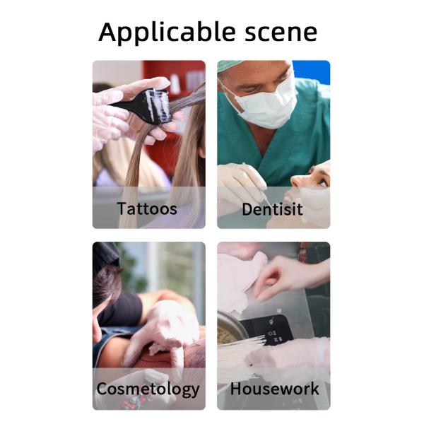 Oilproof Food Grade Cheap PVC Powder Free Vinyl Gloves