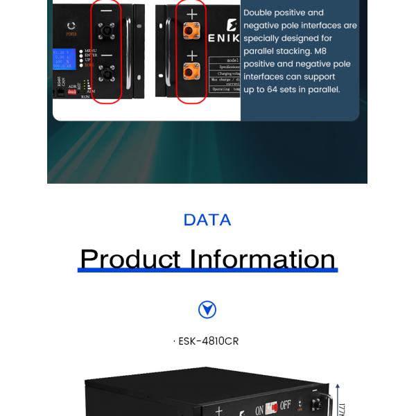 Movable 250ah Lithium Ion Lifepo4 24V Battery Solar Energy System 48V Lithium Battery