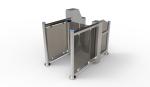 Office Intelligent Swing Pedestrian Barrier Gate Turnstile Access Control System
