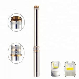 China Stainless 304 Borewell Submersible Pump 3hp Submersible Well Pump  Hermetically Sealed Motor Thermally Protected Water P on sale