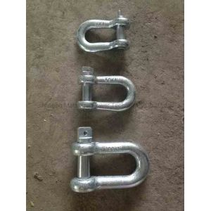 Aerial Cable Stainless Steel D Shackle Heavy Duty 5mm