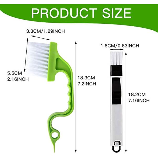 5 PCS HandHeld Groove Gap Cleaning Brush For Home Kitchen