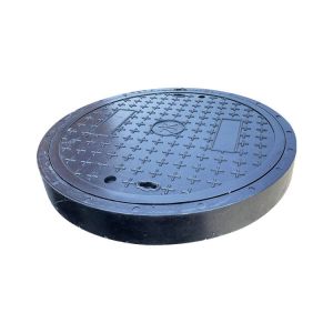 Round Cast Iron Manhole Covers Outdoor High Strength