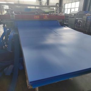 China Blue Corrugated Plastic Sheet 1200mm Width Polypropylene Hollow Sheets Customized on sale