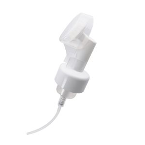 China 42MM Foam Soap Dispenser Pump Plastic Bumb With Silicone Brush wholesale