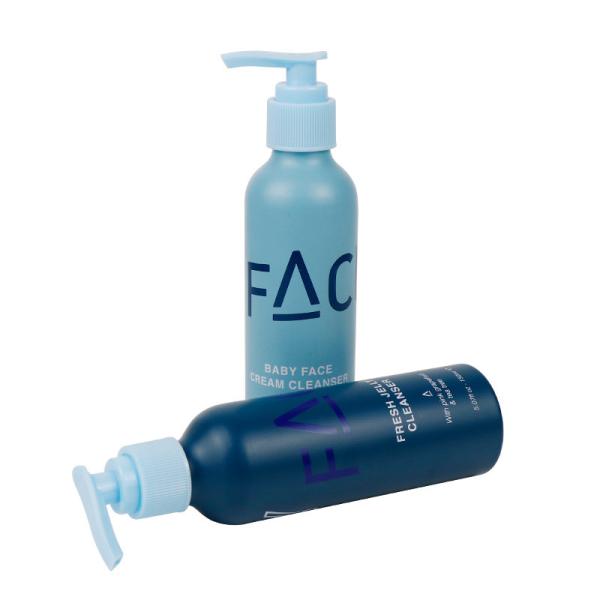 Clogproof 24mm Neck Aluminum Cosmetic Bottles 30ml To 500ml Shampoo Bottle