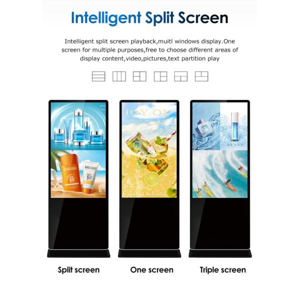 Android Floor Standing Interactive Kiosk 32 Inch Floor Kiosk
