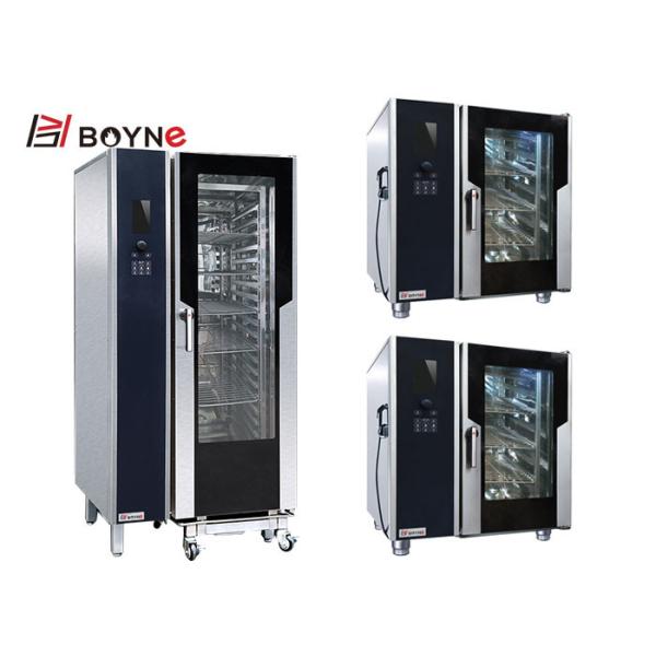 20 Tray Combi Oven Boiler Bake And Steam Function For Canteen Hotel Kitchen