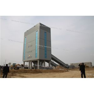 Advanced Concrete Batching Plant With Easy Operated Control System