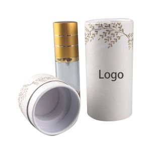 Buy cheap Custom Perfume Packing Box Cosmetic Paper Tube Packaging Recyclable from wholesalers