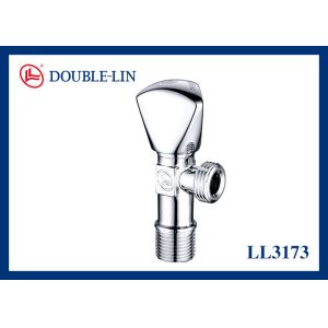 China Triangle Zinc Alloy Handle HPB 57-3 Brass Angle Valves on sale