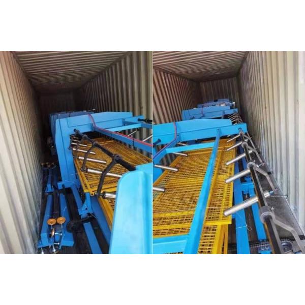 Galvanized Steel Type B Composite Metal Double Layer Deck Floor Decking Roll Forming Machine With Strengthen Embossing