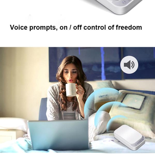 Mobile Phone Portable Wireless Charger 2W 6 Inch 253.7nm Ultraviolet Wavelength