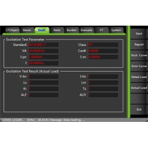 120V / 15A Current Output CT PT Testing Equipment KT210 9.7 Inch Touch Screen
