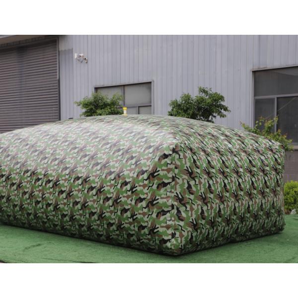 20000 Liters Camouflage PVC Tarpaulin Pillow Bladder Tanks Portable Water Tanks Water Holding Tank