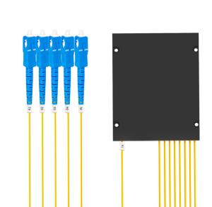 Sigle Mode Multimode Fiber Optic Splitter , Fiber Optic Equipment For FTTH Network