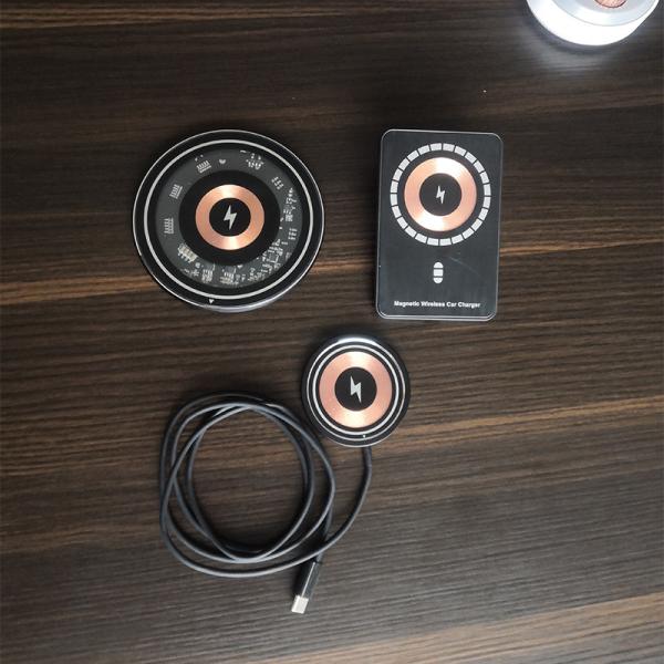 2022 mobile accessories New trending 15W magnetic wireless charger for iphone