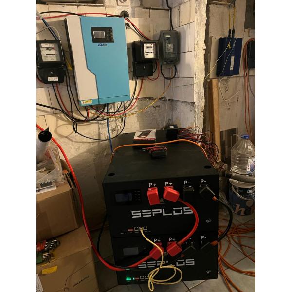 DIY Stackable Lithium Battery Pack with 50mm2 Parallel Copper Cables