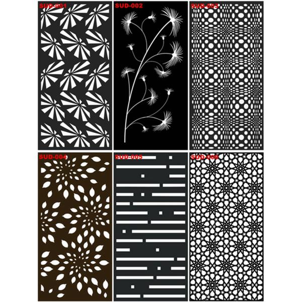 SUDALU PVDF 15 years Warranty Panel Aluminum Interior Decoration Panel Metal Perforated Panel