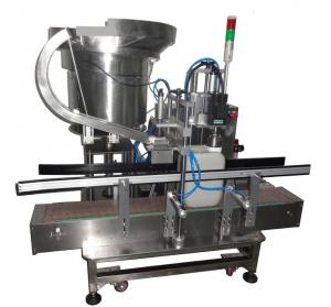 China Full Automatic Pneumatic Screw Capping Machine Monoblock Liquid Filling Machine on sale