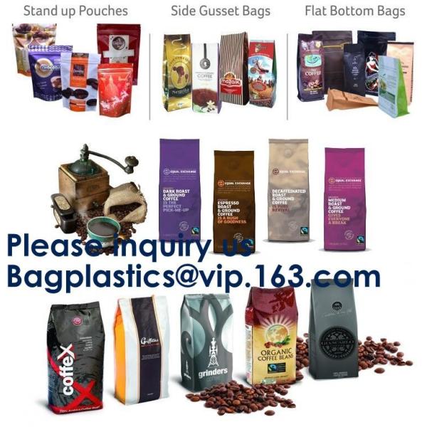 Food Grade Matt Black Surface Coffee Bag With Valve Matt Black Surface Coffee Bag With Valve,Coffee Bean Bag Aluminum Fo