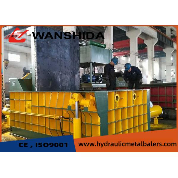 4000kN Scrap Steel Baler Scrap Metal Recycling Equipment Chamber 2600 X 2000 X 1200MM