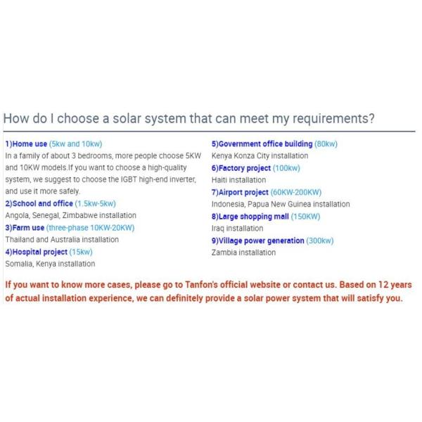 AC 220V Complete Off Grid PV Solar Energy Storage System 65AH 6000K IP65