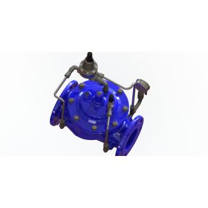 China Pressure Control Valve With Diaphragm , FBE Coated Pressure Sustaining Valve wholesale