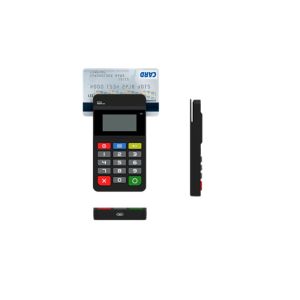 China Visa Card Reader Handheld Pos Devices 60mm EMV Certificate With 2 PSAM Slot on sale