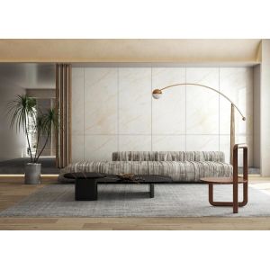 China Light Yellow Polished Glazed Porcelain Tile 900x1800mm wholesale