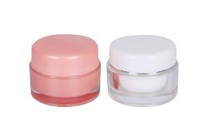 China Round Anti Wrinkle Repair Eye 5ml Cream Jar Containers Plastic wholesale