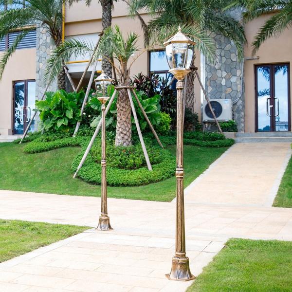 Aluminum IP55 Outdoor LED Garden Lights , 2w Solar LED Landscape Lights