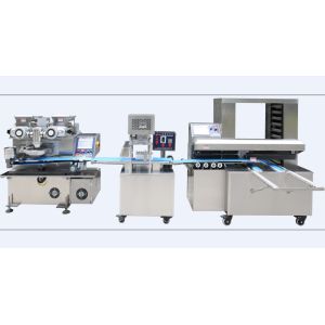 China Encrusting Bread Making Machine , Industrial  Bread Making Equipment Computer Control on sale