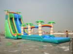 Funny Inflatable Water Slide , Inflatable Amusement Park For Entermainment