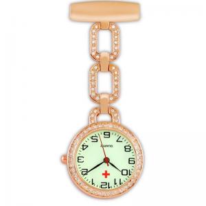 China High-quality Physician Nursing Watch Diamond Chest PocketWatch Pocket Watch Medical Exam Watch Doctor Clock Gift on sale