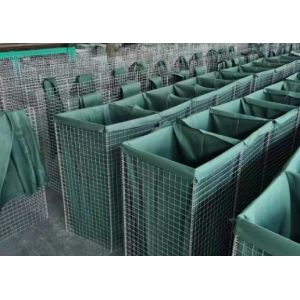 China Military Use Defensive Hesco Bastion Barrier As Protection Gabion Mesh on sale