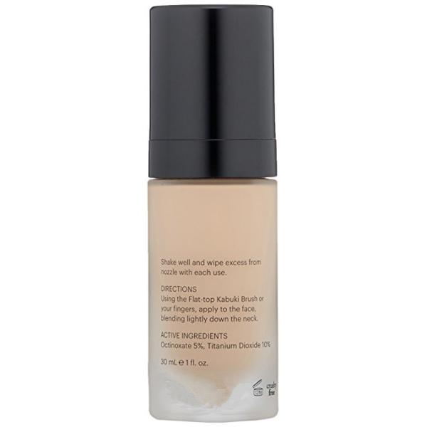 Full Coverage Liquid Mineral Foundation SPF 18 , Luminous Liquid Mineral Makeup