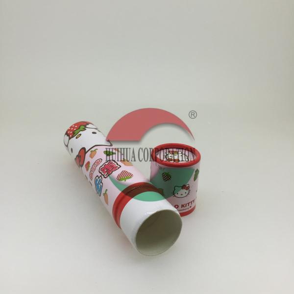 Round Cardboard Tubes / Paper Cans Packaging for Candy And Chocolate