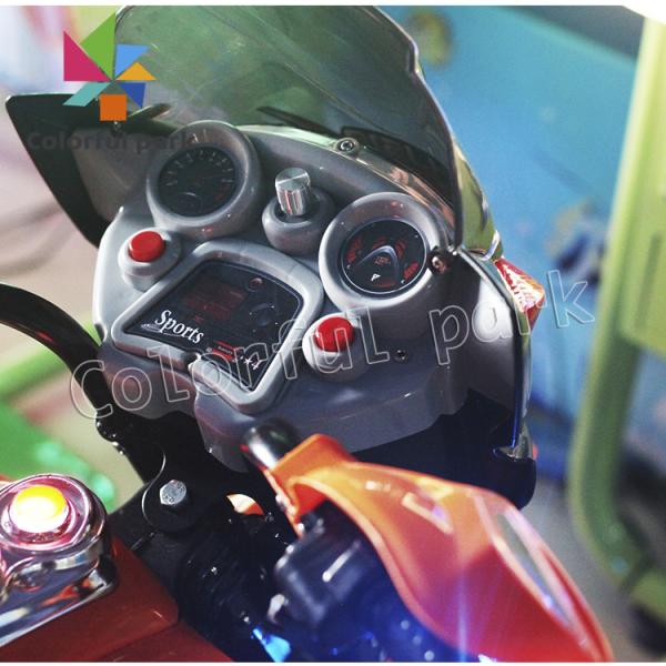 Super Motorcycle Kid Arcade Machine Interactive Video Game Coin Operated Racing Children'S Rides