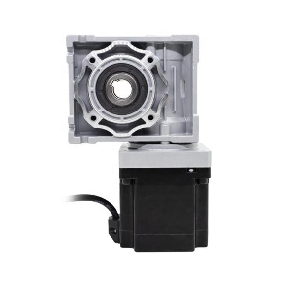 80mm Motor Length Hollow Single Shaft Nema 34 Stepper Motor Worm Gear Reducer