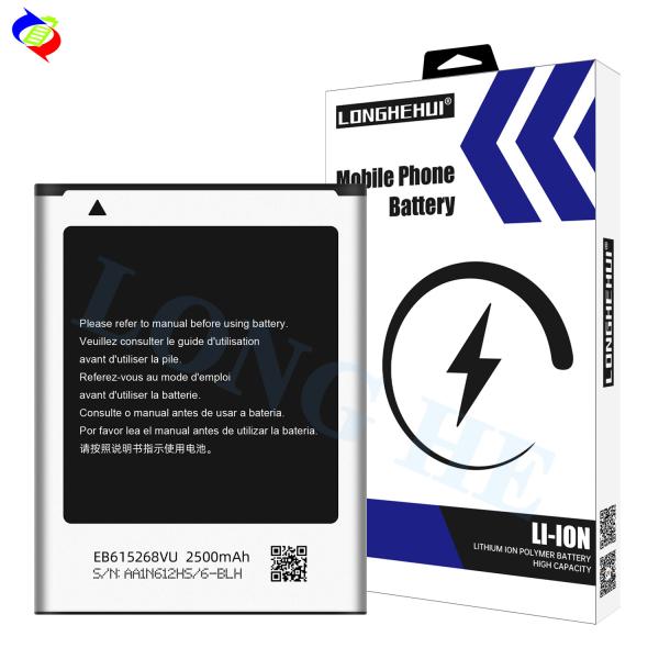 100% New Rechargeable Lithium-ion Battery EB615268VU for Samsung Note 1 GT N7000 I9220 N7005 I9228 I889 I717 2500mAh 3.7V