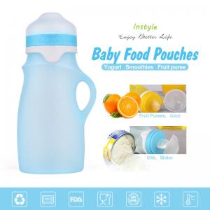 China BPA Free Heat Resistand Silicone Baby Formula Bottles Baby Feeding Bottles on sale
