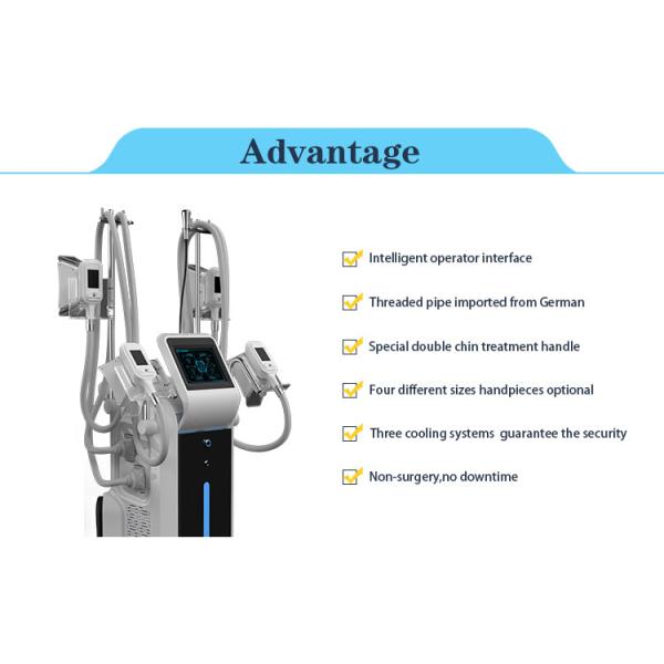 cryolipolysis cool shaping machine cryolipolysis machine price and 4 handles simultaneous powerful cryolipolysis device